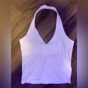 Hollister halter top, size: s, color: white